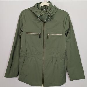 NIKKI JONES Anorak Jacket Olive